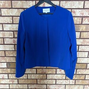 Vintage Fairweather Women's Blue Jacket size 14 excellent condition